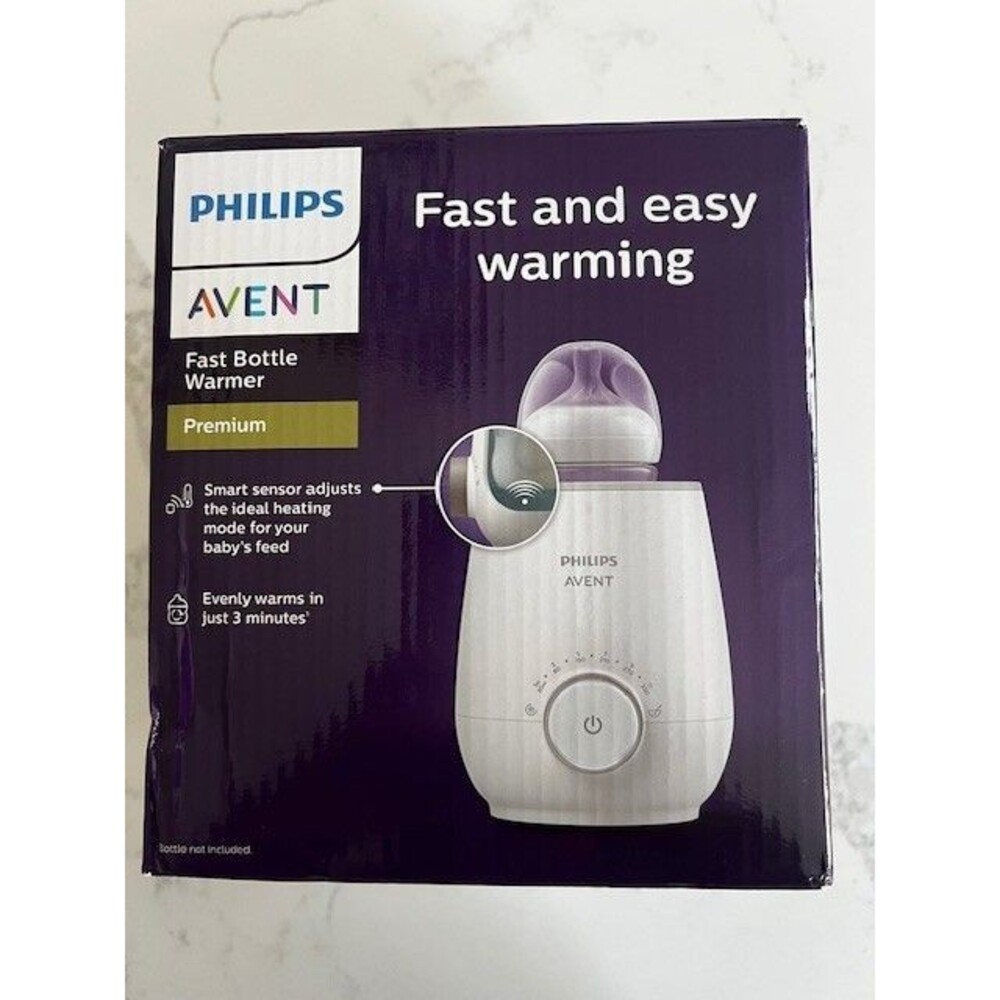 Philips AVENT Premium Fast Single Baby Bottle Warmer Brand New in Box